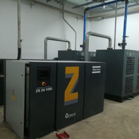 Atlas ZT ZR air compressor Oil Free