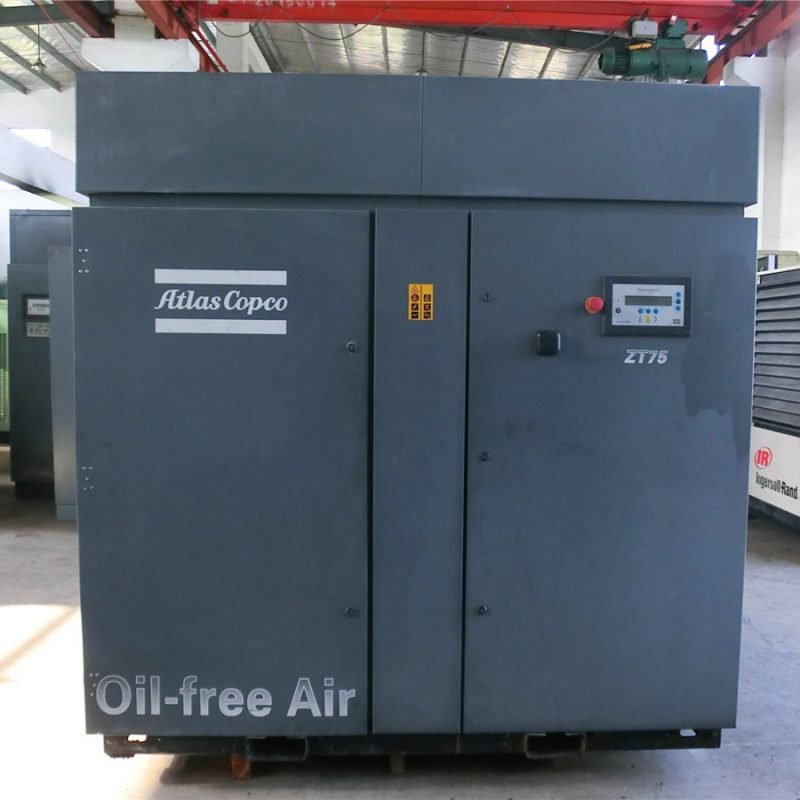 Oil Free Air ZT75 Atlas Copco Air Compressor